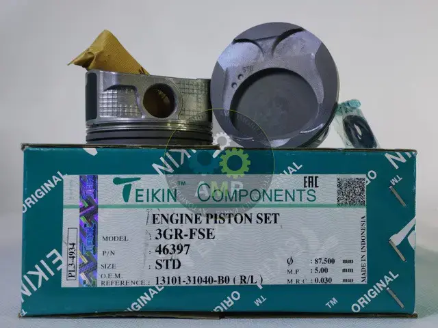 Поршень із пальцем STD (к-кт на двигун) Toyota 3,0L V6 (3GR-FSE) 46397-STD TEIKIN 46397STD (фото 1)