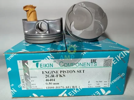 Поршень із пальцем +0.50мм (к-кт на двигун) 2GR-FKS 46404-050 TEIKIN 46404050