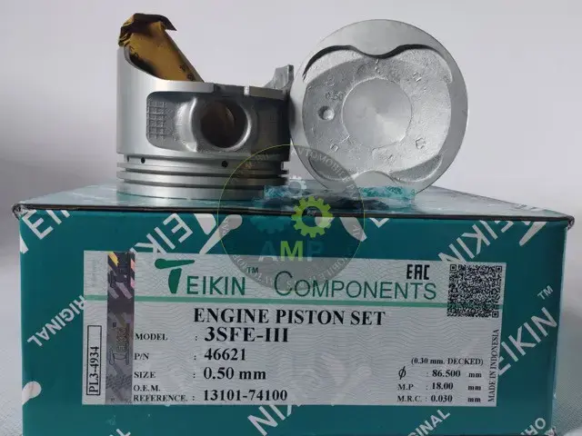 Поршни ремонт (+0.50мм) (к-кт на мотор) Toyota 3S-FE-III TEIKIN 46621050 (фото 1)