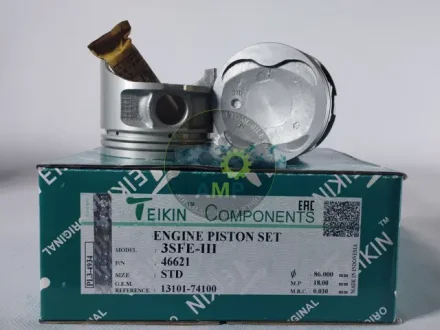 Поршень із пальцем STD (к-кт на двигун) Toyota 2,0L (3SFE-III,3SFE) TEIKIN 46621-STD