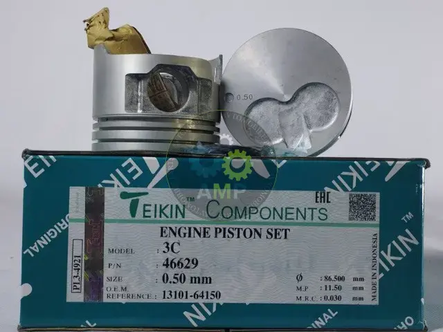 Поршень із пальцем +0.50мм (к-кт на двигун) 3C TEIKIN 46629-050 (фото 1)