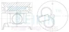 Поршень TEIKIN 46629A050 (фото 1)