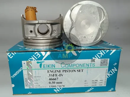 Поршень із пальцем +0.50мм (к-кт на двигун) Toyota 2,0L (3SFE-IV) 46667-050 TEIKIN 46667050