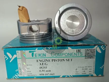 Поршень із пальцем +0.50мм (к-кт на двигун) AEG 48203-050 TEIKIN 48203050