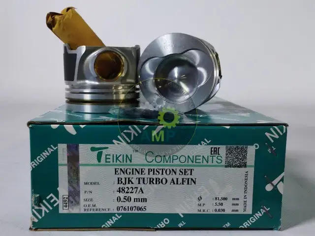 Поршень із пальцем +0.50мм (к-кт на двигун) BJK TURBO ALFIN 48227A-050 TEIKIN 48227A050 (фото 1)