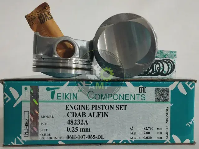 Поршень із пальцем +0.25мм (к-кт на двигун) CDAB ALFIN TEIKIN 48232A-025 (фото 1)
