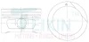 Поршни ремонт (+0.25мм) (к-кт на мотор) Daewoo Nexia 1.5 TEIKIN 49101025 (фото 1)