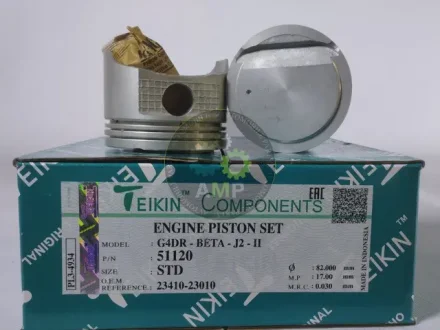 Поршень із пальцем STD (к-кт на двигун) Hyundai G4DR-BETA-J2-II 51120-STD TEIKIN 51120STD