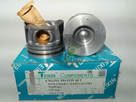 Поршни +0.50mm (к-кт на мотор) D4EB 2,2 diesel Santa Fe TEIKIN 51605AG050