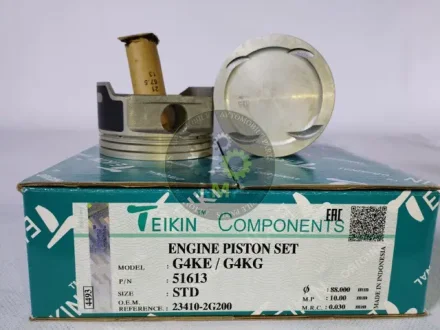 Поршень ДВЗ STD (4од.+пальці) Hyundai 2.4 (G4KE/G4KG) Sonata (10-), Tucson (09-)  TEIKIN 51613-STD