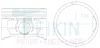 Поршни ремонт +0.50mm(к-кт на мотор) Kia Rio 1.3 TEIKIN 52654050 (фото 1)