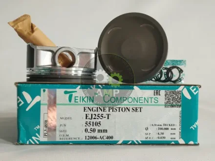 Поршень з пальцем +0.5 (к-кт на двигун) EJ255-T 55105-050 TEIKIN 55105050
