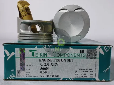 Поршень із пальцем +0.50мм (к-кт на двигун) Opel X20XEV 56604-050 TEIKIN 56604050