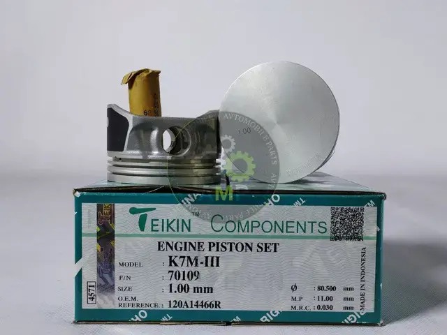 Поршень із пальцем +1.00мм (к-кт на двигун) Renault K7M 1.6L TEIKIN 70109-100 (фото 1)