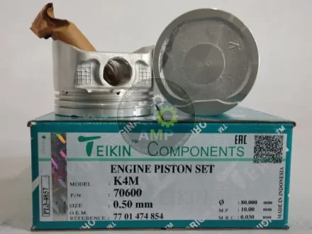 Поршень із пальцем +0.50мм (к-кт на двигун) K4M 70600-050 TEIKIN 70600050