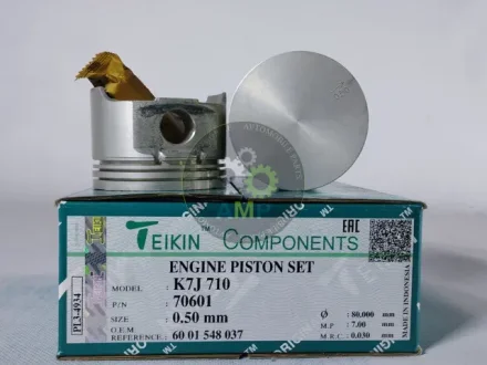 Поршень із пальцем +0.50мм (к-кт на двигун) RENAULT 1.4 (K7J 710) 70601-050 TEIKIN 70601050
