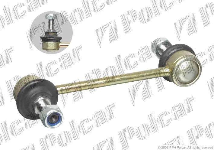 Стойка заднего стабилизатора Kia Cerato 04-, Hyundai Matrix 02- TEKNOROT HY311 (фото 1)
