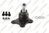 VW Шаровая опора (к-кт) нижн.лев. Polo 1,2/1,4 16V/1,9D/TDI/SDI 99- TEKNOROT SK406K (фото 1)