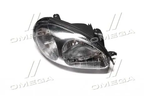 Фара пра. (чорний корпус) DW LANOS  TEMPEST 020 0139 R02C