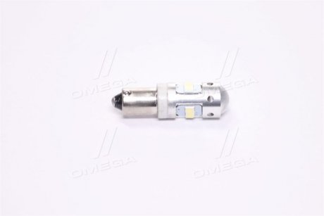 Лампа LED габарит, панель приборов, 24V T4W (BA9S) 8SMD CANBUS WHITE <> TEMPEST Tmp-L11158CHW