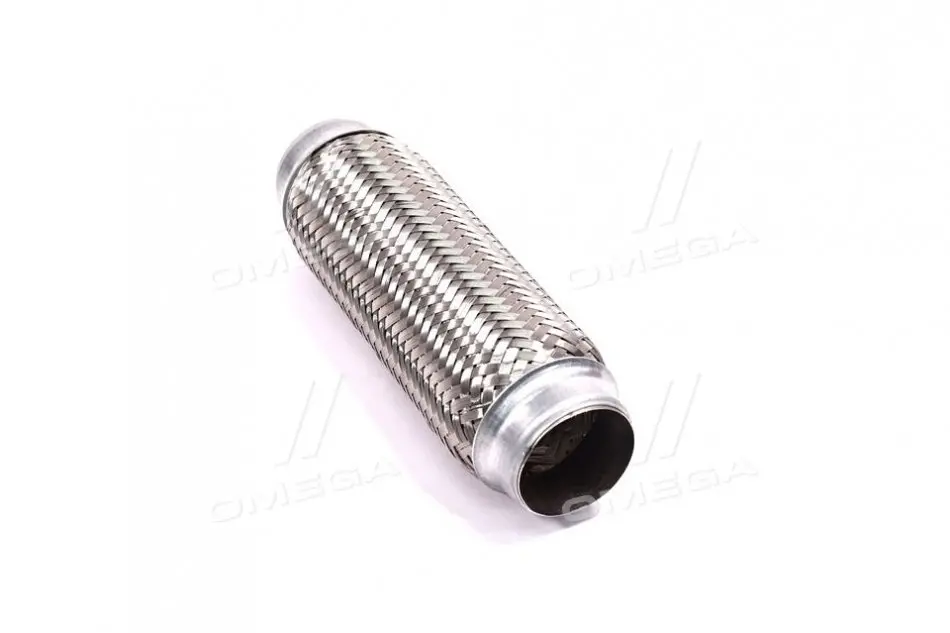 Гофра глушителя ISUZU, Богдан, Ataman L=250mm d=55mm 3-х шарова. Ataman А092H6, ISUZU NPR-75 (4HK1-T) Е3 Е4 Е5 5,2л. Богдан А-091, А-092, ISUZU NQR71 (4HG1, 4HG1-T) Е1, Е2 4,6л Ataman А093, ISUZU NQR70 (4HЕ1-Т) 4,8л. TEMPEST TP8971759554-250 (фото 1)