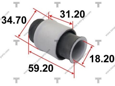 Сайлентблок важеля TENACITY AAMNI1075