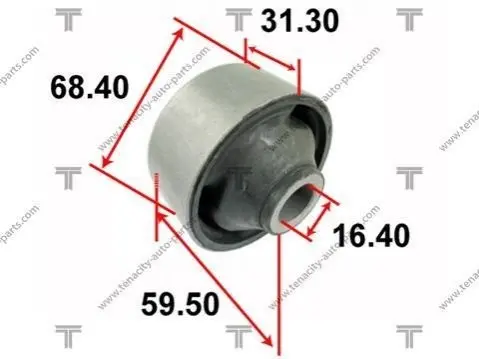 Сайлентблок важеля TENACITY AAMTO1076 (фото 1)