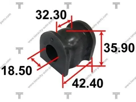 Втулка стабілізатора TENACITY ASBMA1016 (фото 1)