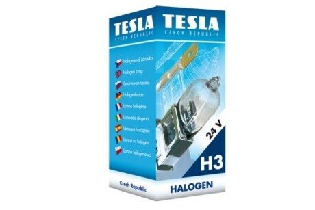 Лампа H3 24В 70Вт PK 22s TESLA B10302