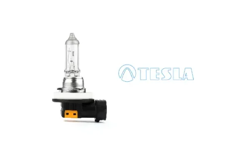 Лампа галоген H8 12V 35W PGJ19-1 +50% Premium TESLA B30801