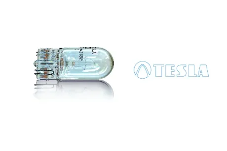 Лампа накала 12V W21/5W 12V W3x16q (2-конт) (кратно 10) TESLA B62401
