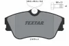 Комплект гальмівних колодок передн, VW CALIFORNIA T4 CAMPER, TRANSPORTER T4 1.8-2.8 07.90-06.03 TEXTAR 2147902 (фото 1)