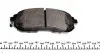 Гальмівні колодки INFINITI/NISSAN ESQ/G/Juke/Tiida "F "01>> TEXTAR 2156201 (фото 4)