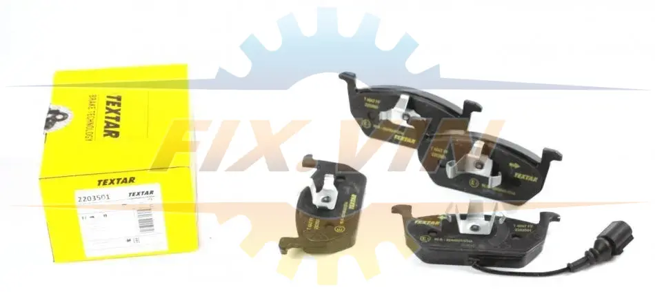 Гальмівні колодки SEAT/SKODA/VW Leon/Octavia/Golf "F "13>> TEXTAR 2203501 (фото 1)