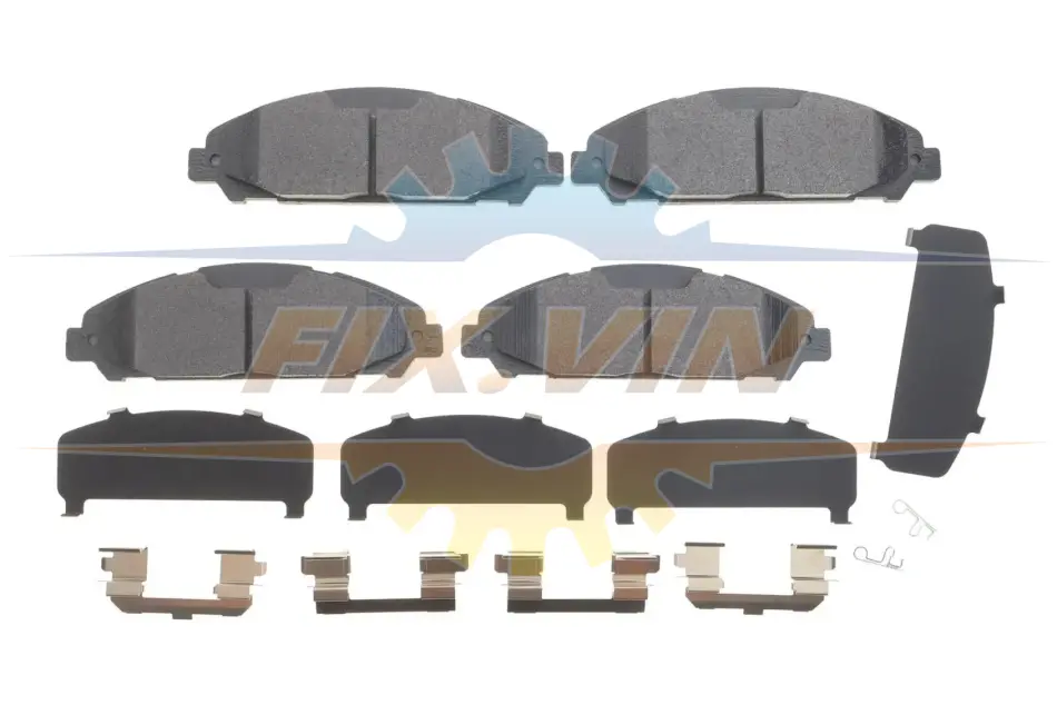 Колодки гальмівні (передні) Ford USA Mustang 14-23 (Akebono) TEXTAR 2210901 (фото 1)