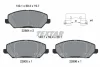 Гальмівні колодки HYUNDAI/KIA i30/Ceed/Xceed "F "16>> TEXTAR 2280401 (фото 1)