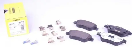 Гальмівні колодки FIAT/OPEL Doblo/Corsa D "F "01>> TEXTAR 2398202
