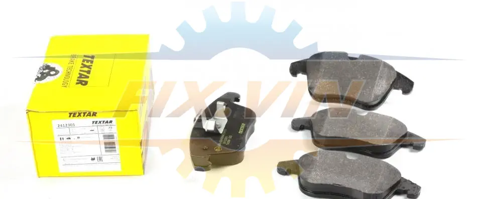 Гальмівні колодки FORD/LAND ROVER/VOLVO Mondeo/Freelander/S60/XC70 "F "06>> TEXTAR 2412301 (фото 1)