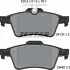 Гальмівні колодки FORD/JAGUAR/MAZDA/OPEL/SAAB "R "02>> TEXTAR 2413701 (фото 2)