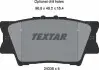 Гальмівні колодки DAIHATSU/LEXUS/PONTIAC/TOYOTA Altis/ES/Vibe/Avalon/Camry "R "05>> TEXTAR 2433801 (фото 5)
