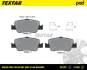 Колодки тормозные textar a-pad TEXTAR 2466401SC (фото 1)