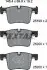 Гальмівні колодки BMW 1(F20)/3(F30)/X3(F25)/X4(F26) "F "10>> TEXTAR 2519901 (фото 7)