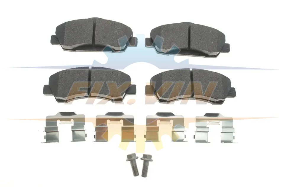 Колодки гальмівні (передні) Citroen C4 Cactus 14- /Peugeot 308 II/SW 13- (Mando) Q+ TEXTAR 2525001 (фото 1)
