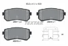 Гальмівні колодки HYUNDAI/KIA Creta/IX20/Kona/Sonata/Optima/Soul "R "10>> TEXTAR 2567701 (фото 2)