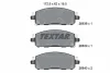 Комплект гальмівних колодок передн, MITSUBISHI OUTLANDER IV NISSAN ARIYA, QASHQAI III, X-TRAIL IV RENAULT AUSTRAL, ESPACE VI, RAFALE, SCENIC E-TECH PHASE I 1.2H-Electric 07.20- TEXTAR 2683801 (фото 1)