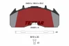 Комплект гальмівних колодок задн/передн MERITOR ELSA 225H SCANIA G II, L, P II, R II, S DC07.108-OC13.104 09.16- TEXTAR 2942602 (фото 2)