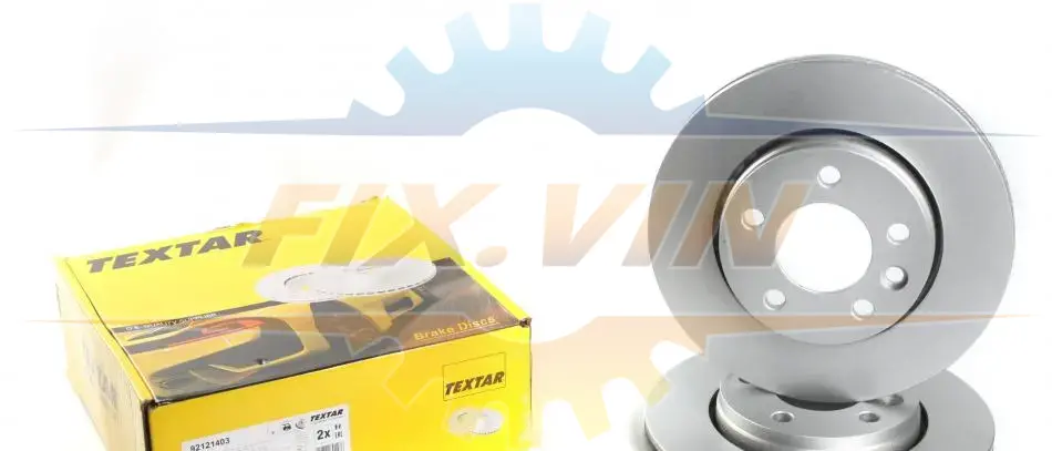 Диск гальмівний VW Multivan/T5 "R D=294mm "03>> TEXTAR 92121403 (фото 1)