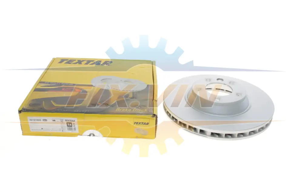 Диск гальмівний AUDI/PORSCHE/VW Q7/Cayenne/Touareg "FR D=350mm "02>> TEXTAR 92121805 (фото 1)
