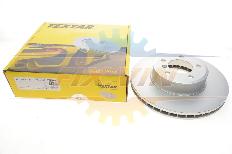 Диск гальмівний BMW 5(E60)/6(E64) "F D=324mm "01-10 TEXTAR 92122605 (фото 1)