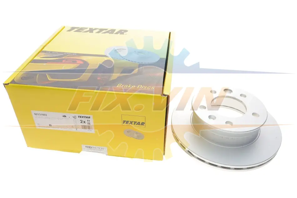 Диск гальмівний MERCEDES/VW Sprinter/LT "F D=276mm "95>> TEXTAR 92131503 (фото 1)